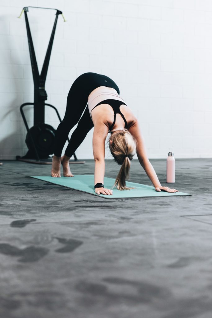 Downward Facing Dog Yoga Position